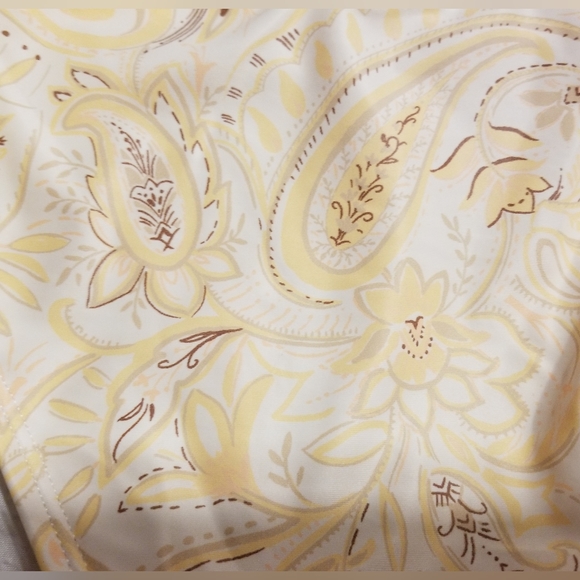 NWT PAISLEY PRINT BIKINI BOTTOM SWIM HIGH WAISTED MEDIUM COVERAGE. cute - Picture 7 of 7